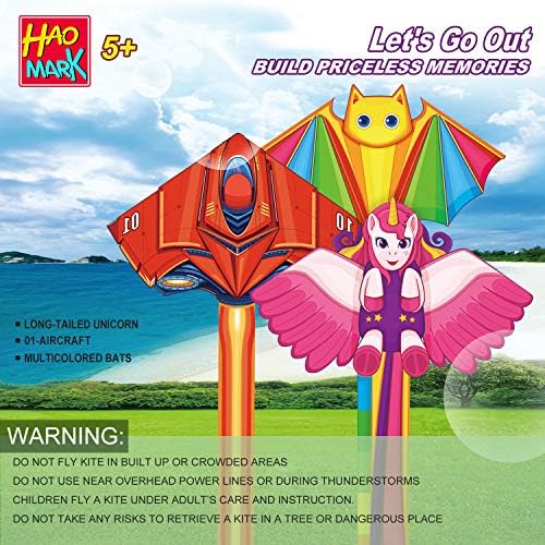 Hymaz Kite, Kites for Kids Adults Easy to Fly, Huge Beach Kite for Girls Boys Garden Park Flying Toys Children Outdoor Activites Games