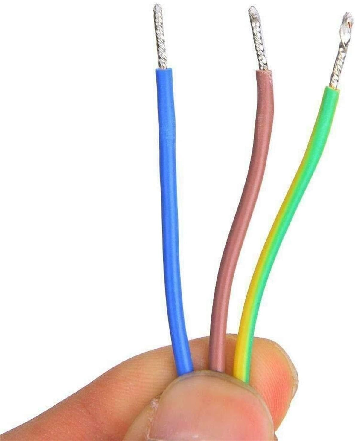 Close-up of transformer wire ends