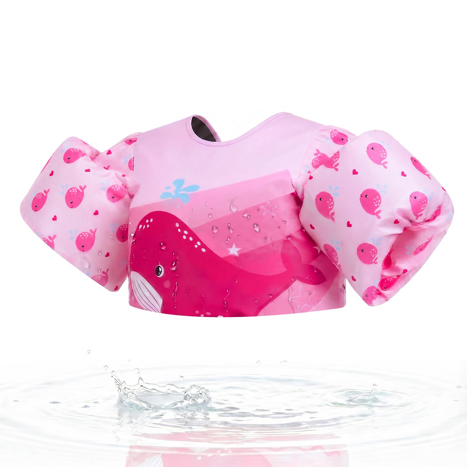 Gogokids Puddle Float Jumper 24-66 Pounds, Toddler Swim Vest Kids Floaties