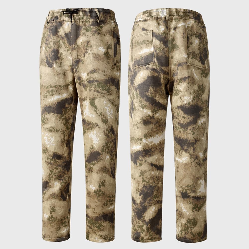 Conjunto Táctico De Chaqueta Y Pantalón para Hombre, Uniforme De Caza De Forro Polar Impermeable