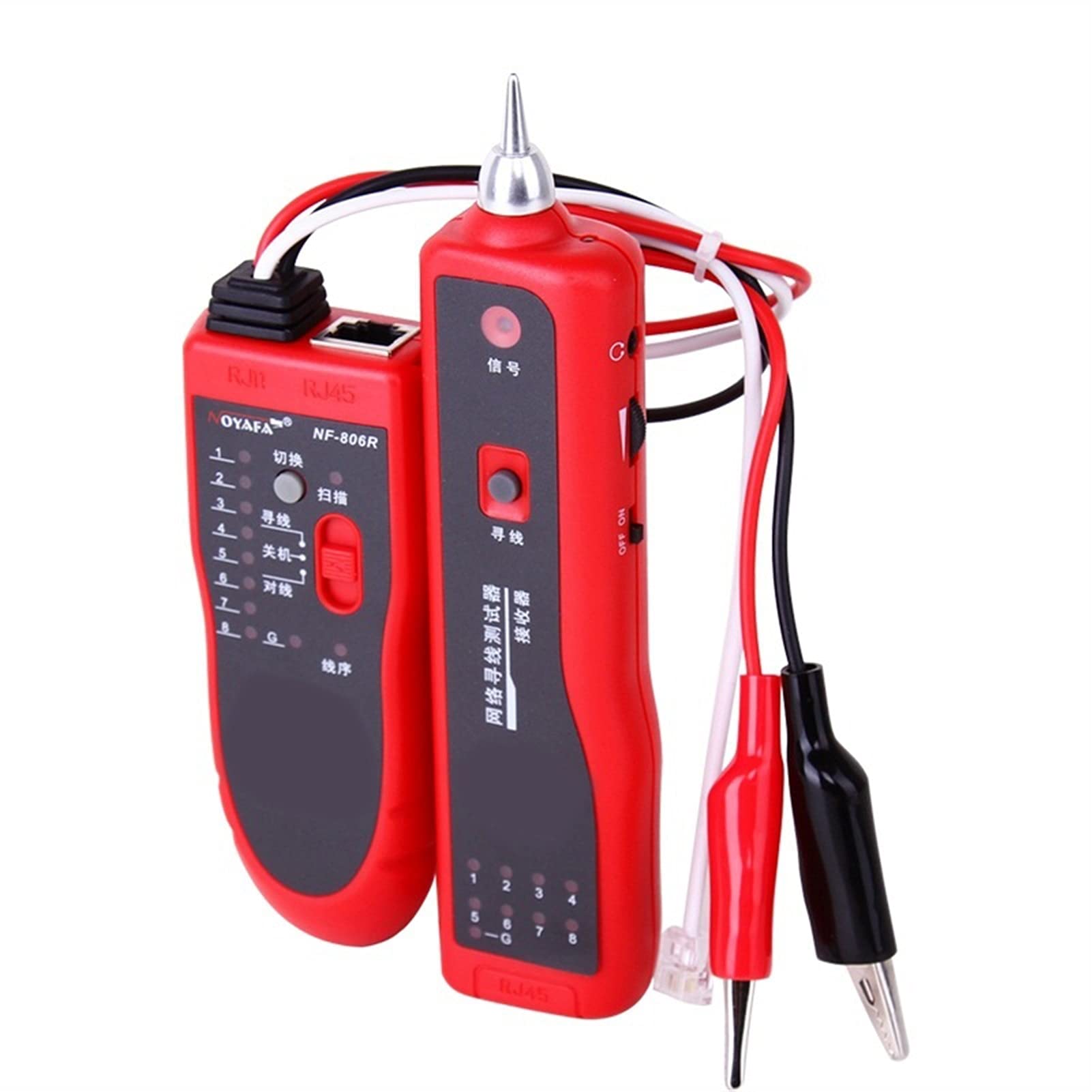 Cable Finder Network Teser Tester Cable Checker Cable Finder Cable Patrol Dispositivo Para Ethernet y teléfono