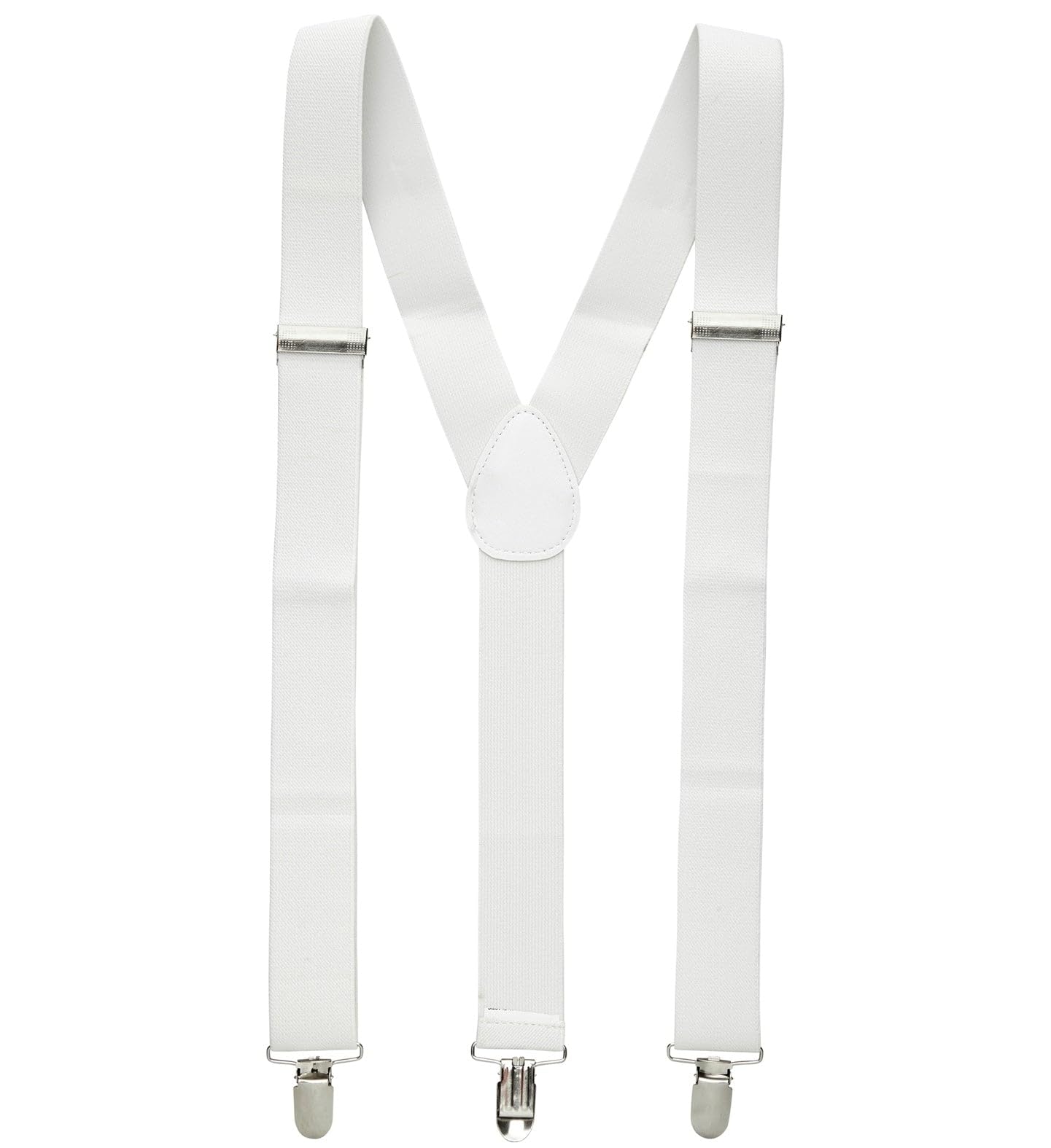 Wicked Costumes Unisex White Adult Adjustable Braces