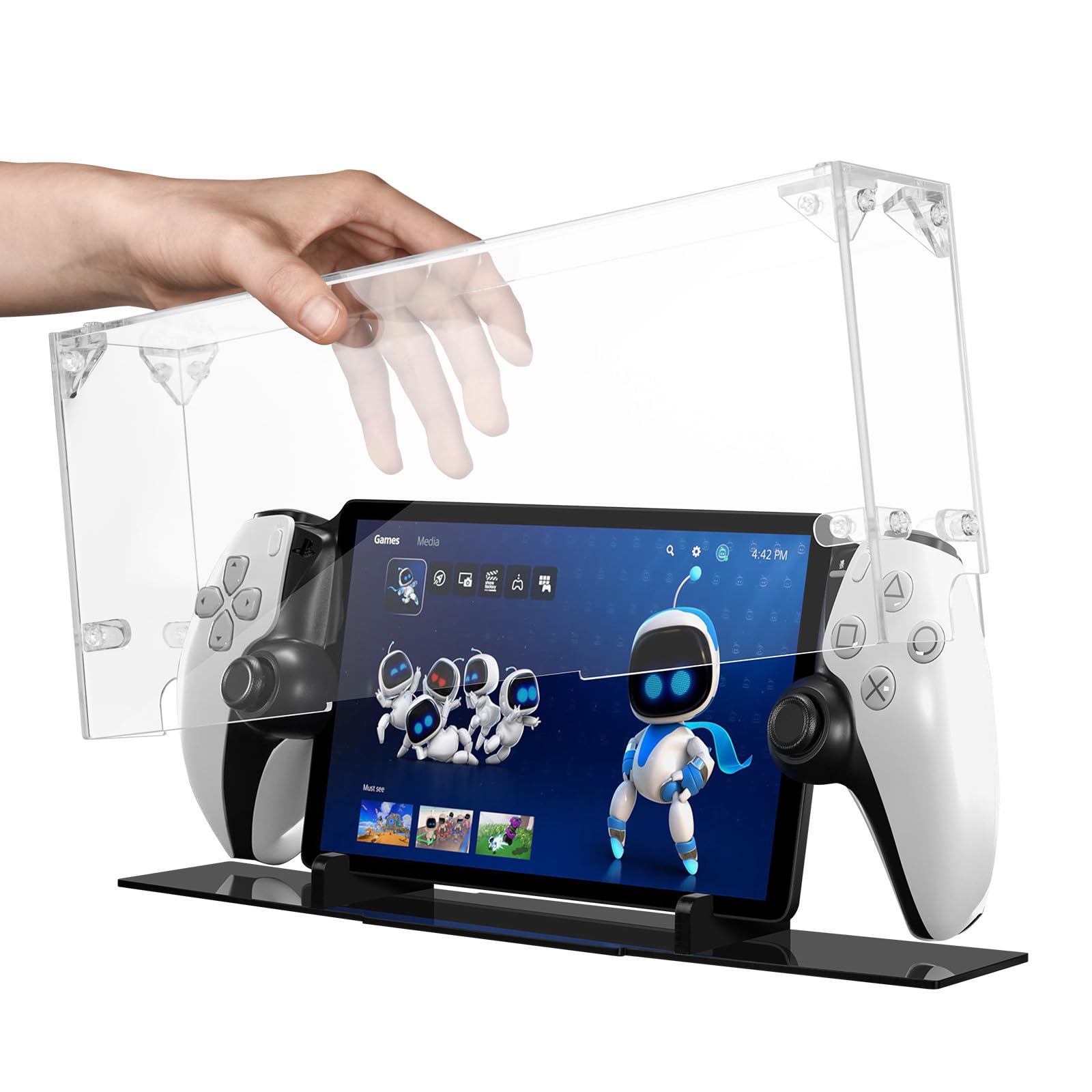 Amazon.co.jp: CaSZLUTION クリアディスプレイケース 自己