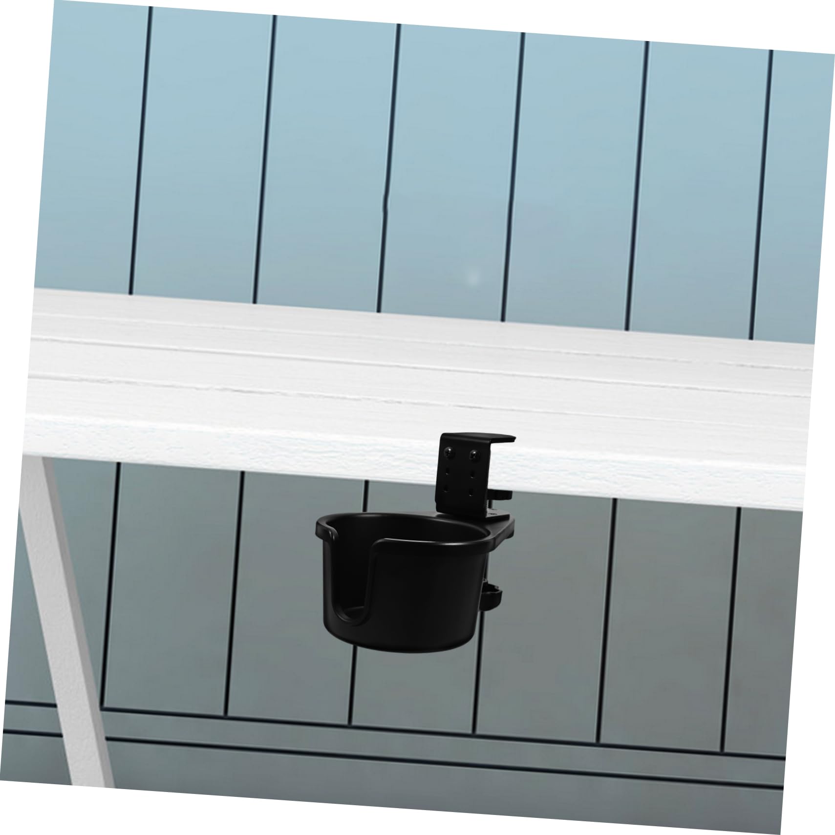 Gatuida 5pièces Porte-Tasse De Bureau Rotatif Support De Clip De Table Pratique pour Organiser Espace De Travail Accessoire De Gaming Et Bureau