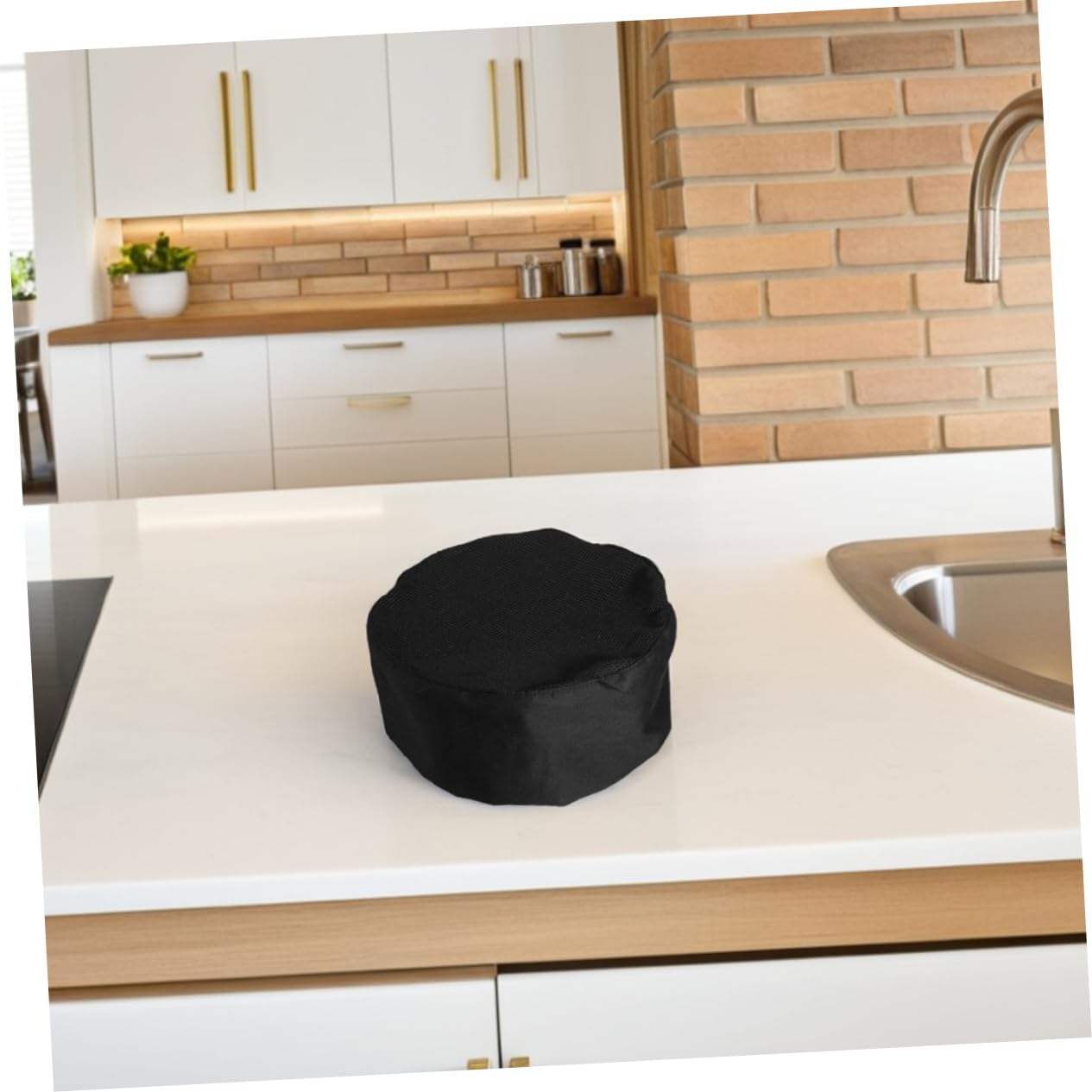 CALLARON 6piezas Gorros de Chef Unidades Gorro de Cocinero Parte Superior de Malla Transpirable Ajustable para Cocina Cafetería Servicio de Catering para Personal de Restaurante Adultos