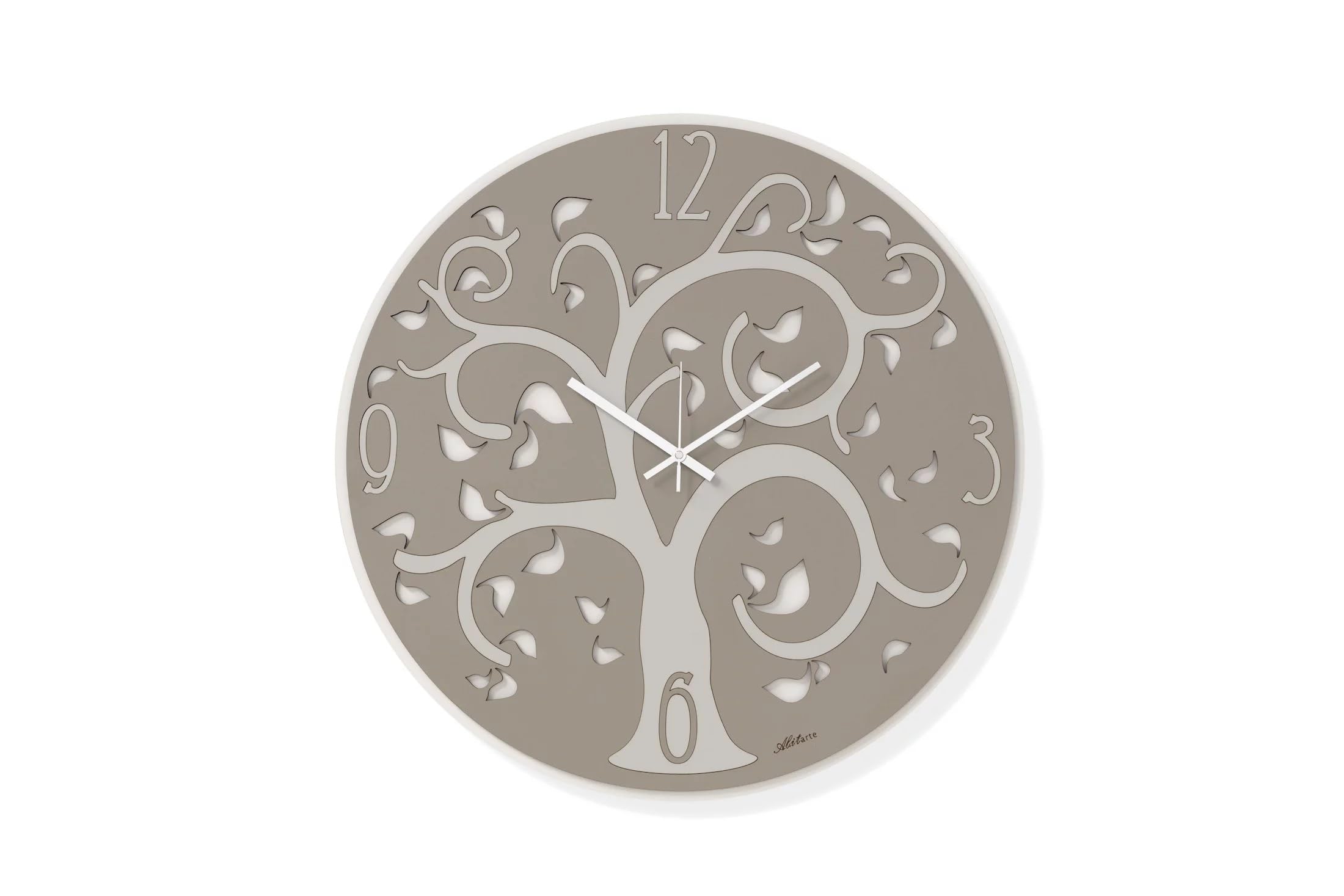 Horloge murale moderne 50 cm pour habiller un grand mur vide
