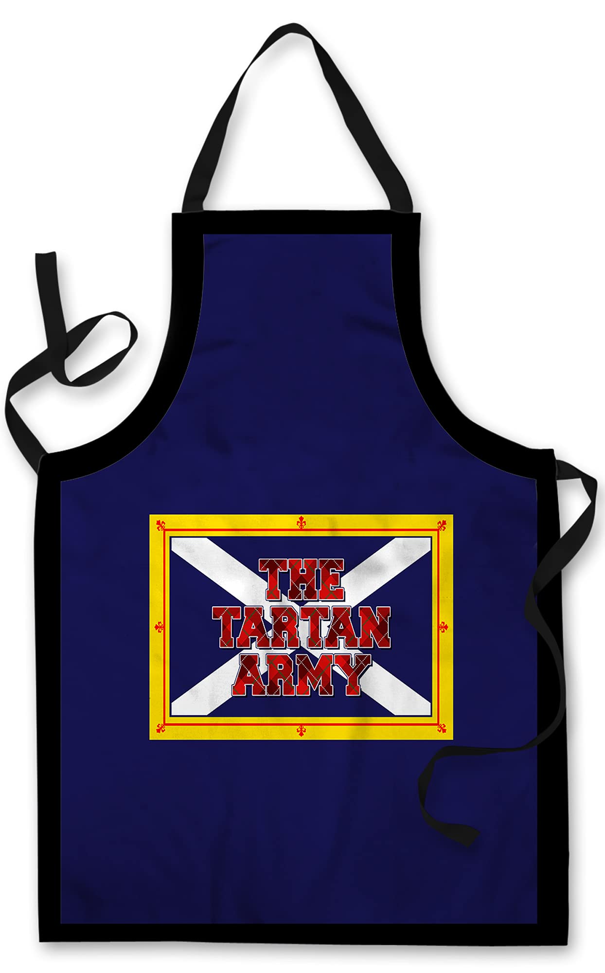 Apron | Scotland Design | Cooking Apron | Baking Apron | The Tartan Army | Scottish Saltire Apron | Cooking Tabard | Adult Apron | Scotland Flag Pinny | Cooking Pinafore | Chefs Apron | BBQ Apron