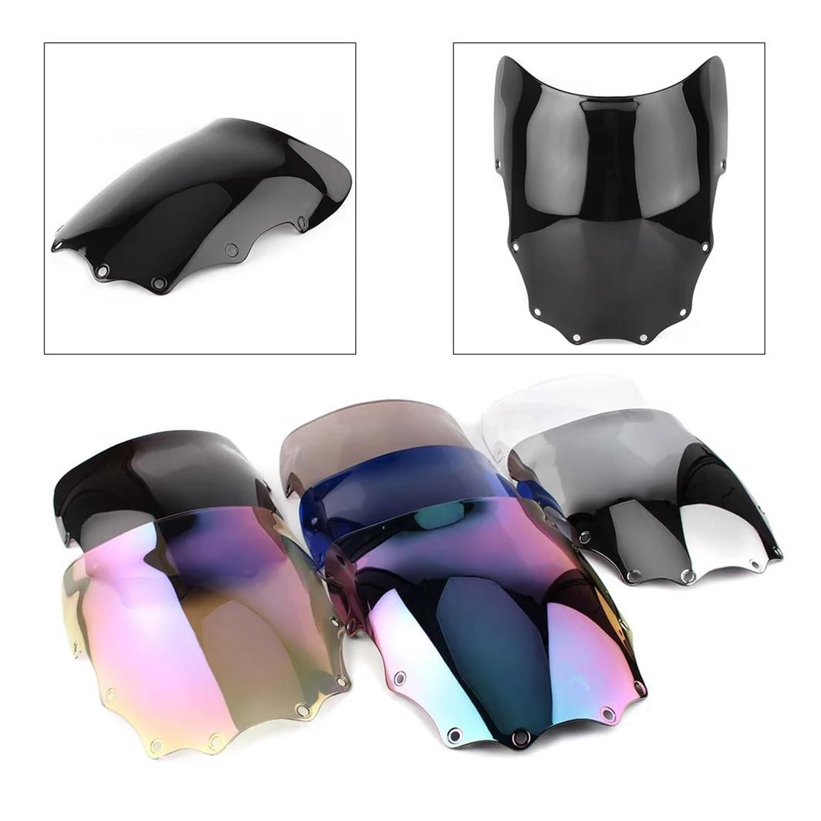 Amazon.com: TYJPBUSA Motorcycle Windshield for for Ninja 500R