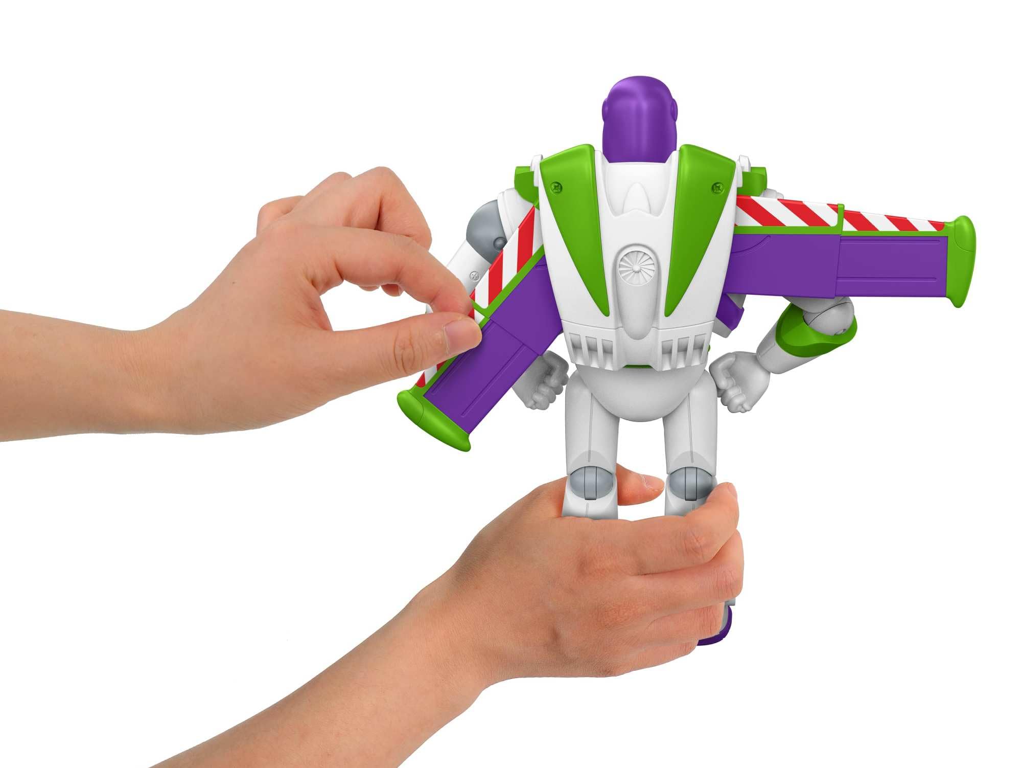 Mattel Disney · Pixar Figurine articulée Buzz l’Éclair Décollage Imminent de 25 cm avec 12 Points d’Articulation et détails fidèles au Film, JKV39