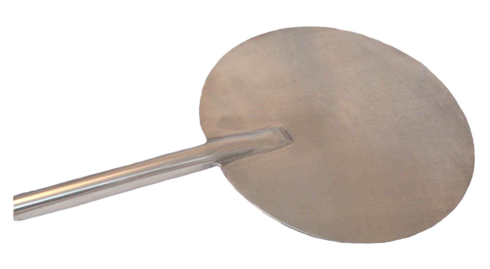 Pizzaofenschaber m. Bürste + besonders stabile Pizzaschaufel Edelstahl Ø 30 cm 150 cm