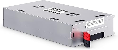 CyberPower RB1290X4A - Cartucho de batería de repuesto para UPS, sin mantenimiento, instalable por el usuario, 12V9Ah