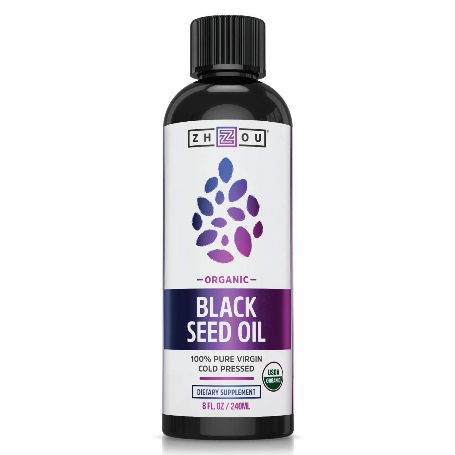 Buy Zhou Organic Black Seed Oil 100 Virgin Cold Pressed Omega 3 6 9 Super Antioxidant for