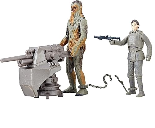 STAR WARS Chewbacca (Mimban) y Han Solo (Mimban) - Force Link 2.0 Figuras de acción