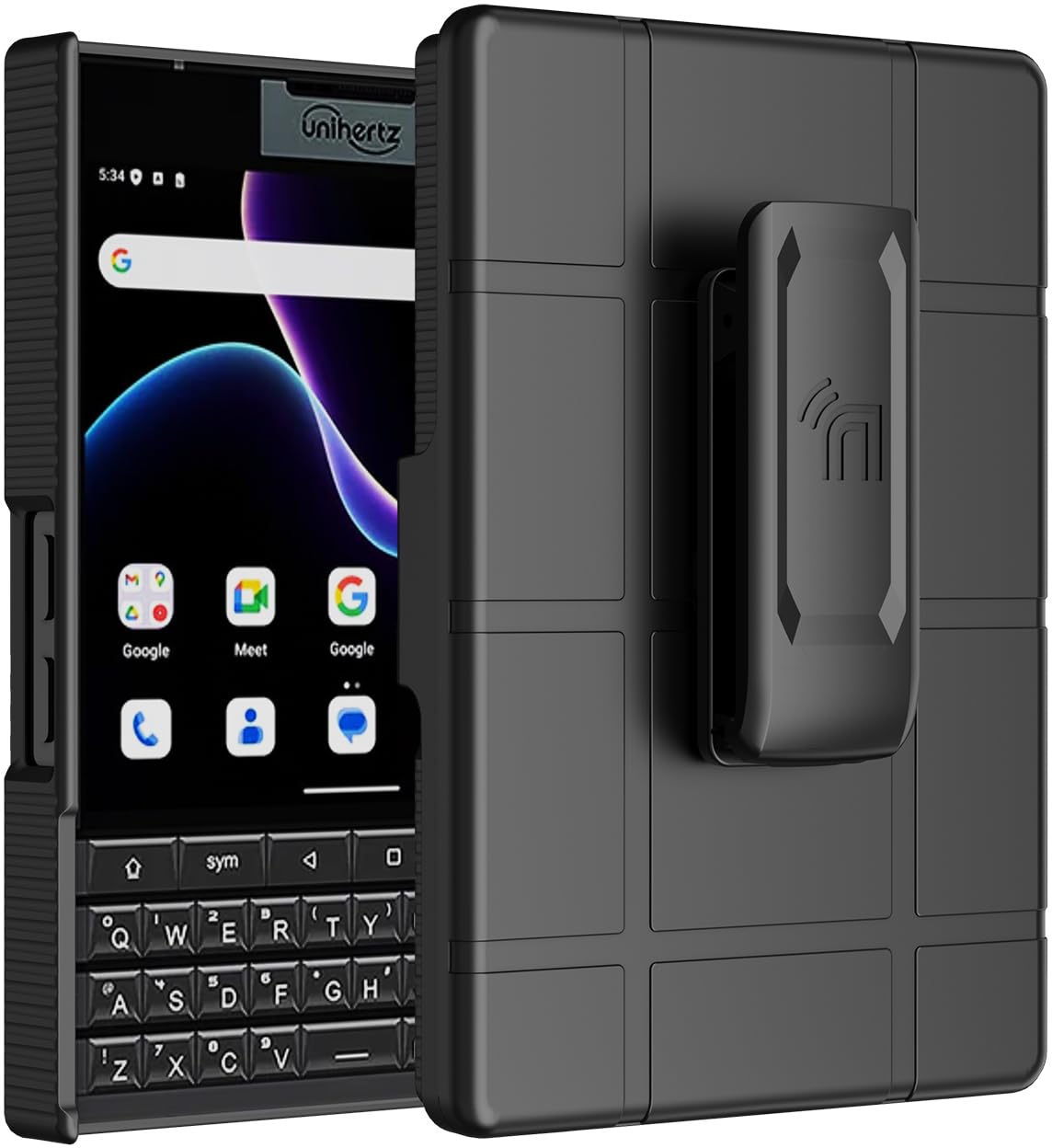 Amazon | Naked携帯電話ケース ベルトクリップ コンボ Unihertz Titan