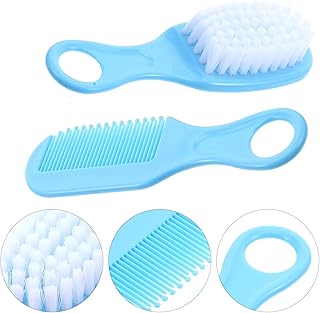 Baby Hair Brush and Comb Set Massage Scalp Brush for Newborn and Toddler 1 Set (multicolor)