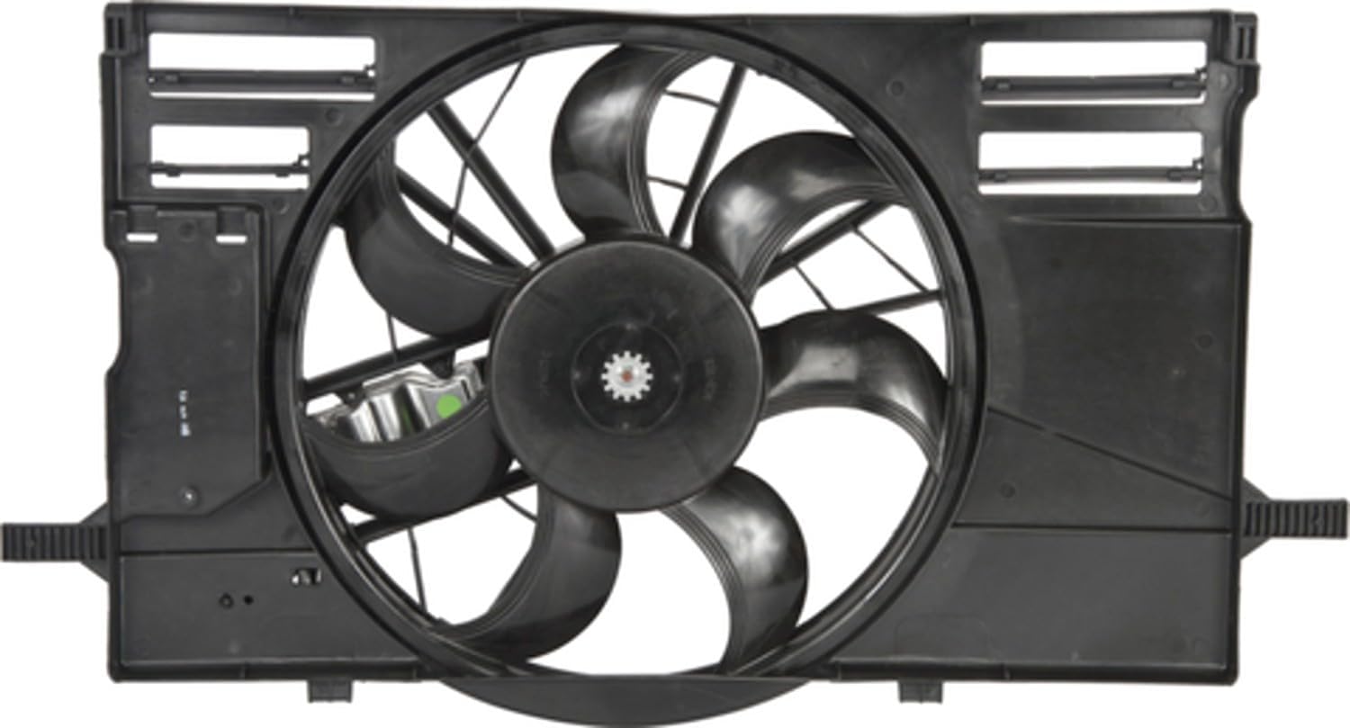 Replacement Engine Cooling Fan Assembly for 2004-2013 Volvo C30, C70, S40, V50 (L5 2.4L)