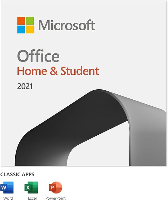 Microsoft Office 2021 Home & Student | 1 user | 1 PC (Windows 10/11) or Mac | one-time purchase | multilingual | download