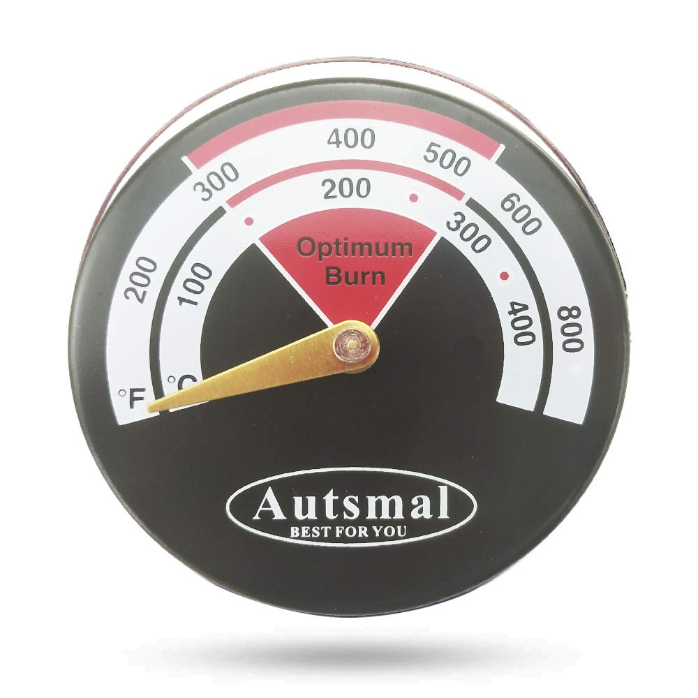 Oven Temperatures Magnetic Stove Thermometers Meter for Wood Burning Stoves  Gas Stoves Pellet Stove Stoves Avoid Stove Fan : Amazon.ca: Home