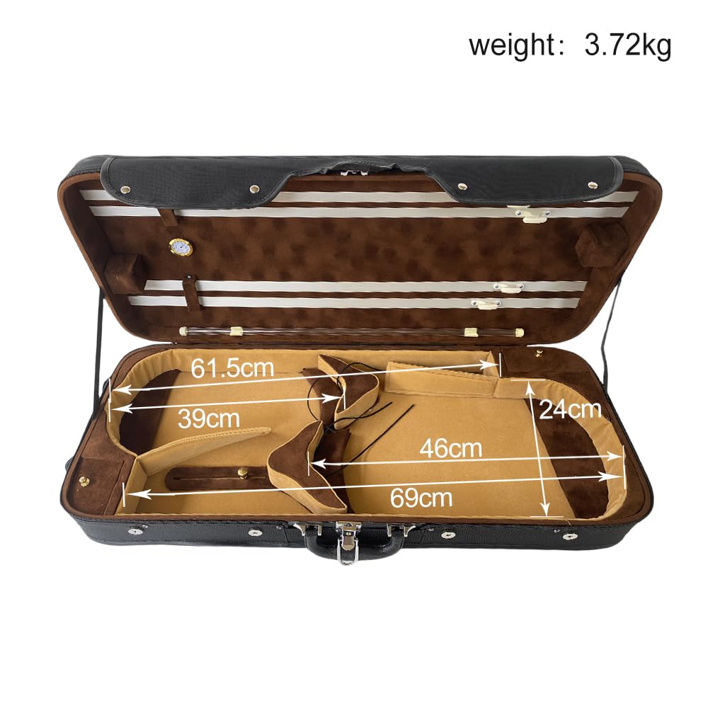 バイオリン　ダブルケース　アンティーク Amazon | Yinfente ダブルバイオリンケース ビオラケース