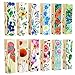 Cosylove Pack-12 Decorative Magnetic Clips - Refrigerator Magnets Display Photos,Memos,Lists,Calendars on Whiteboard,Cabinets,Office or Classroom - Fridge Magnets Made of Wood