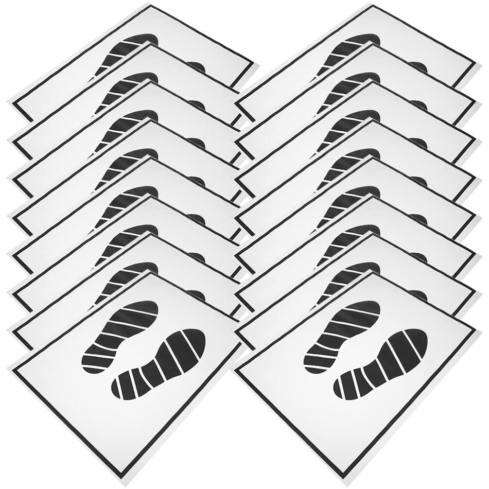 25 pcs Floor Paper car Foot mats Disposable car mats Waterproof Carpet