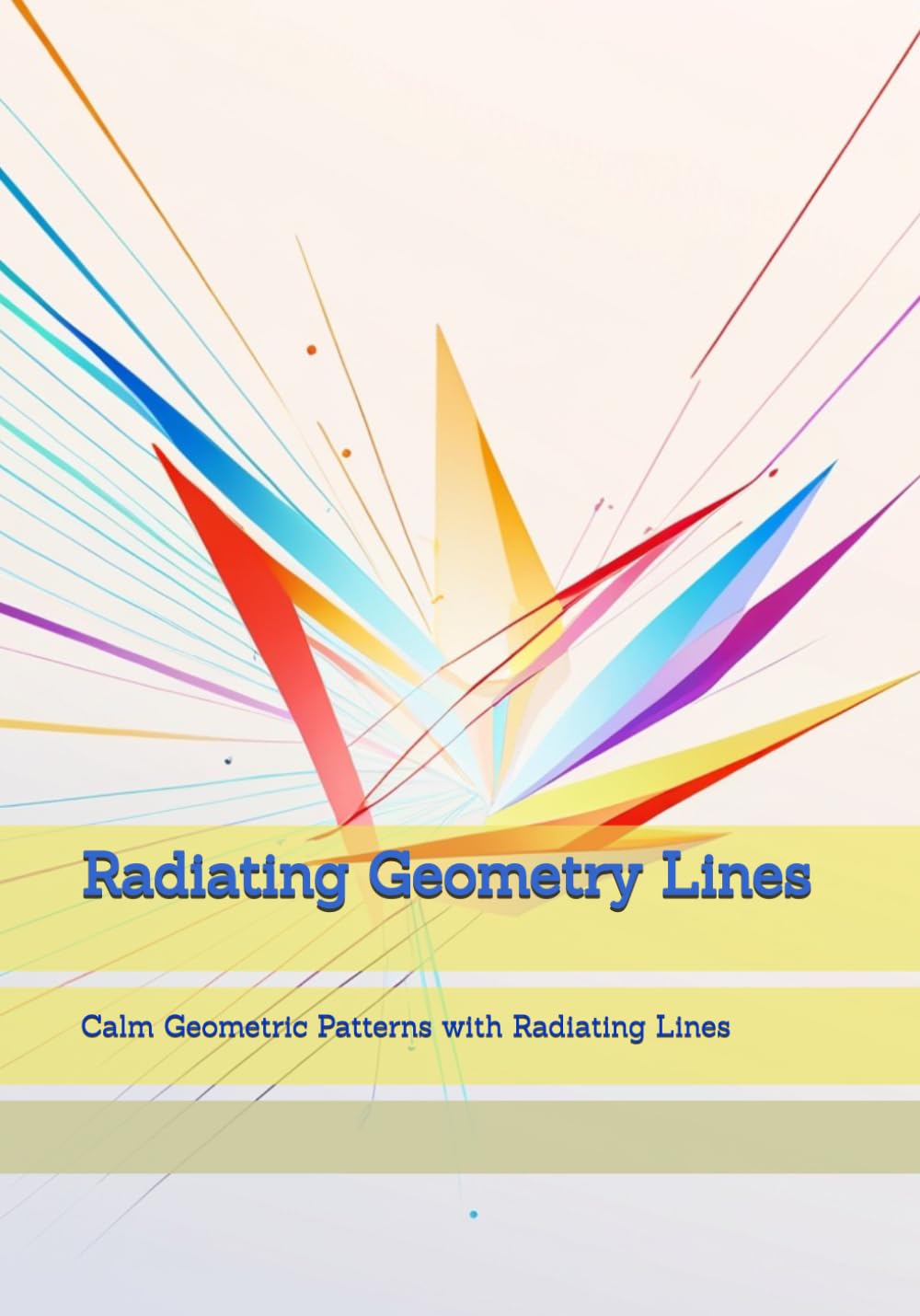 Radiating Geometry Lines: Calm Geometric Patterns with Radiating Lines (Simple Pattern Design)