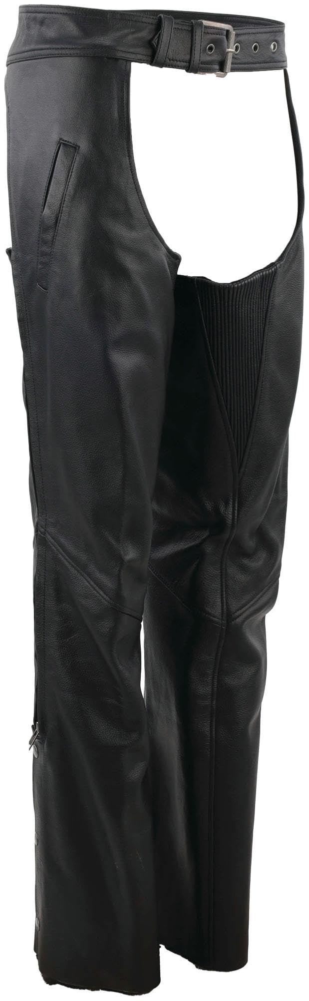 94429 River Road - Plains Leather Chaps Black Womens - 2XL