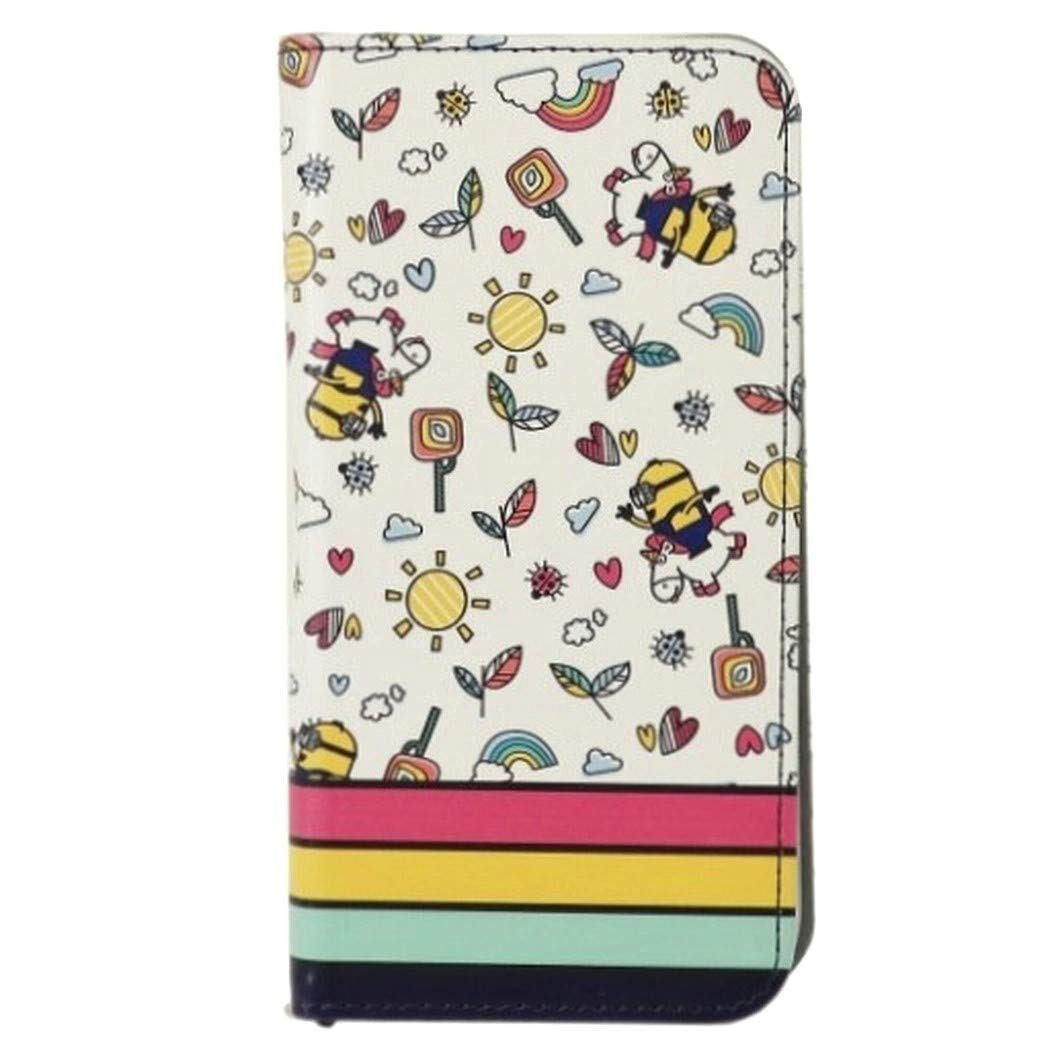 Amazon.co.jp: ミニオンズ - レインボー 6.1インチiPhone 11/XR 手帳型