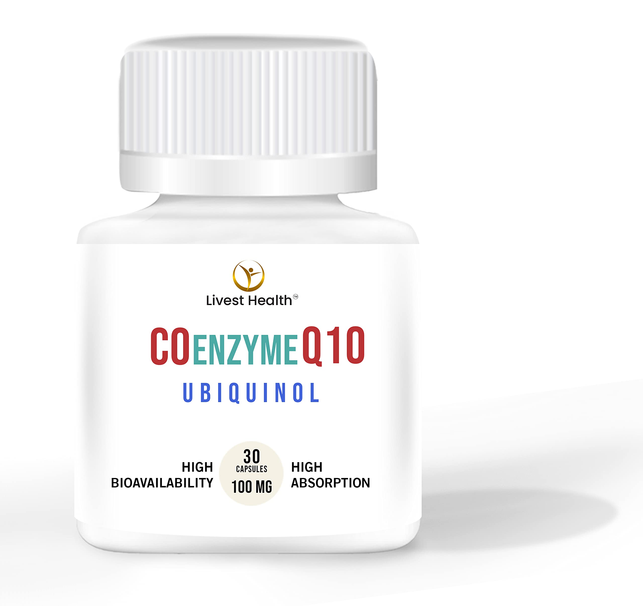 Livest Health Coenzyme Q10 (CoQ10, Ubiquinol) 100 mg High Absorption Antioxidant Heart Health 30 Capsules (B0B86F7MJ1) Amazon Price History, Amazon Price Tracker