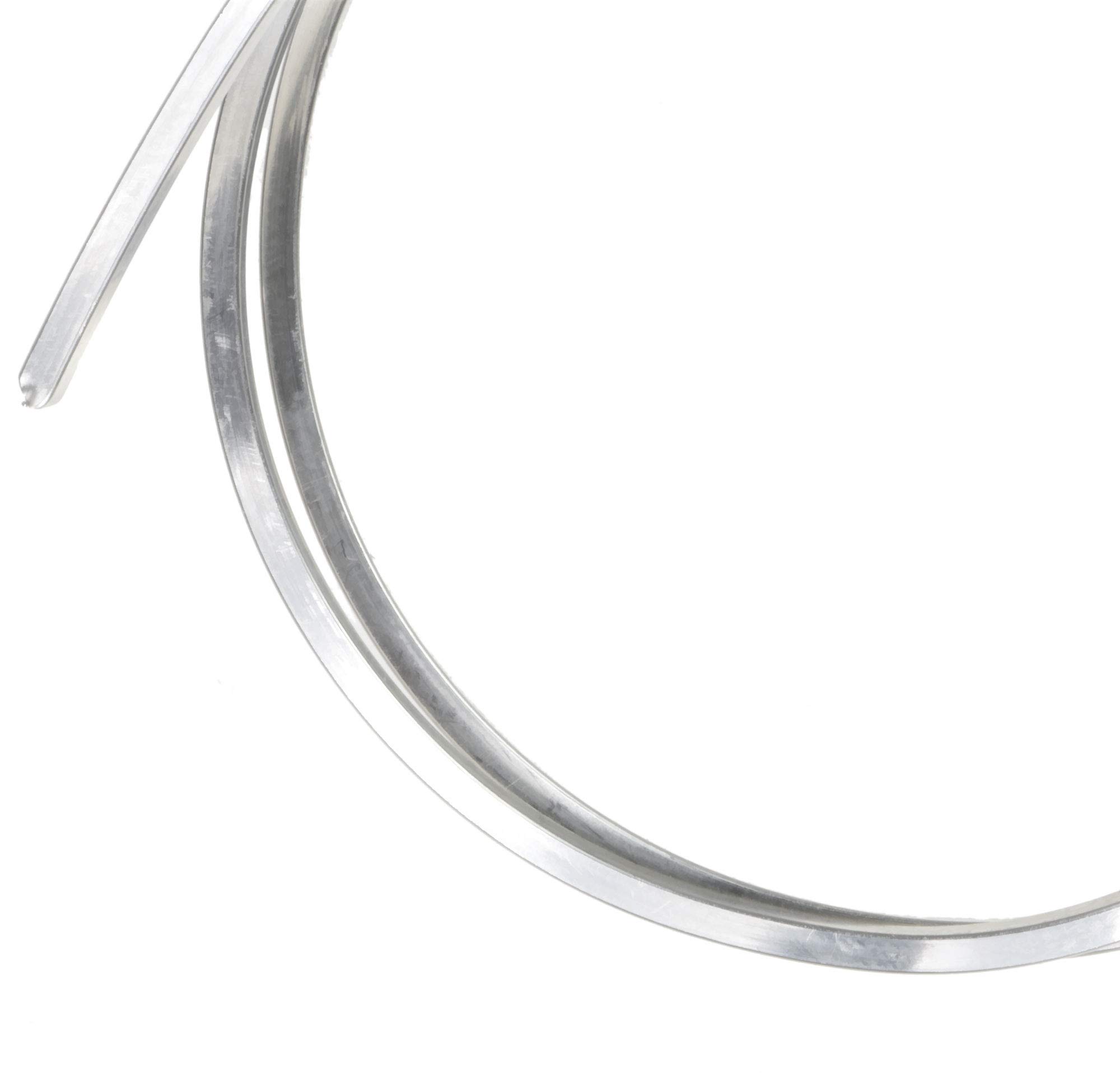 Sterling Silver Wire 14 Gauge Square Soft (1 Foot 6 Inches)