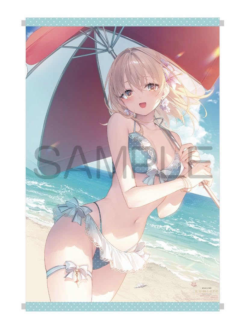 遠坂あさぎ画集 Lumiere　ジェス　B2タペストリー　豚のレバーは加熱しろ Amazon.co.jp: B2タペストリー ジェス 水着 豚のレバーは加熱しろ 遠坂