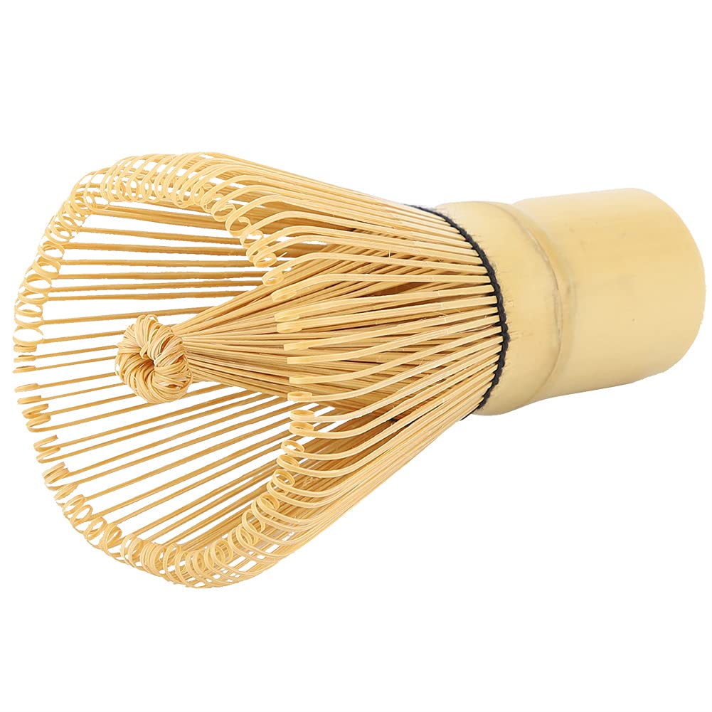 Tea Whisk, Bamboo Matcha Whisk Traditional Tea Spoon Make Scented Matcha Easy to Clean Handmade Matcha Whisk for Tea