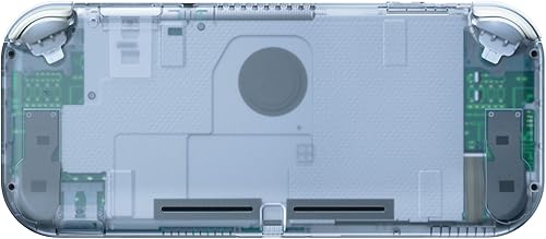 Vista 4 de eXtremeRate Glacier Blue DIY Replacement Shell for Nintendo Switch Lite, NSL Handheld Controller Housing w/Screen Protector, Custom Case Cover for