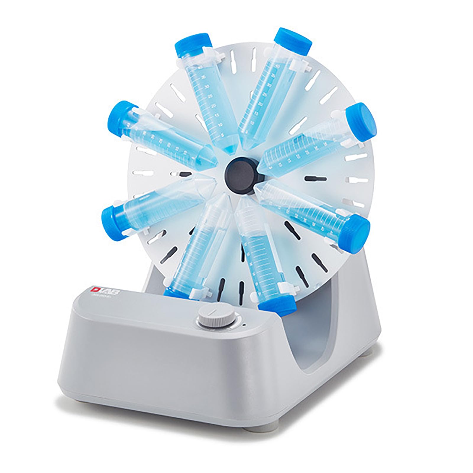 Agitador Orbital,Mezclador Vórtex Mezcla Continua Eléctrico con 2modos Trabajo,Velocidad Ajustable 0-80RPM/min Y Funcionamiento Continuo,Funciona Sin Problemas,para Experimentos Médicos