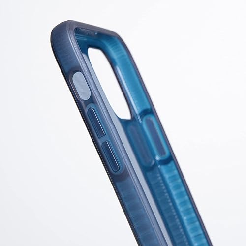 Miniatura 4 de BodyGuardz Funda Stack de protección contra impactos de 10 pies compatible con iPhone 12 Mini (dos tonos azul marino)