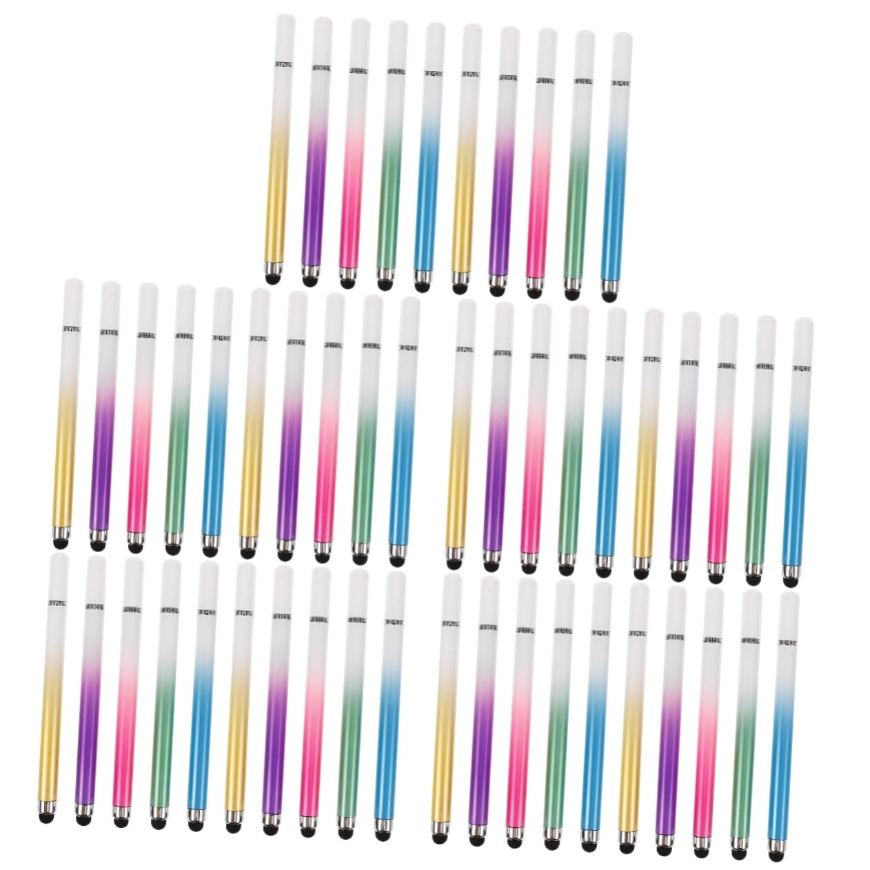 ARTIBETTER Lot De 5 Stylets Universels en Alliage Daluminium pour Écran Outil De Dessin Et Décriture Stylo De Précision 10 Pièces X 5