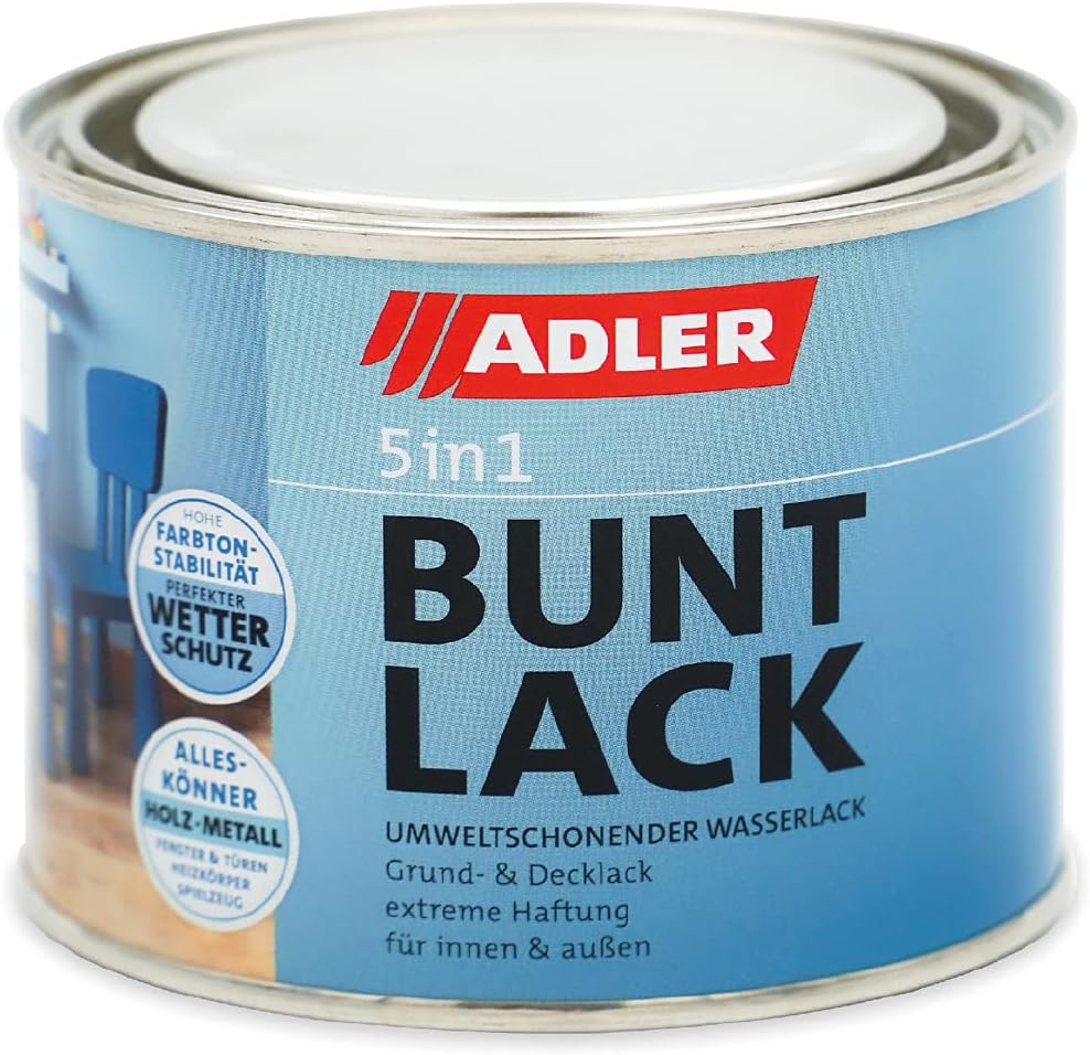 WO-WE Holzgrundierung 5 Liter - Lösemittelfrei Für Innen & Außen