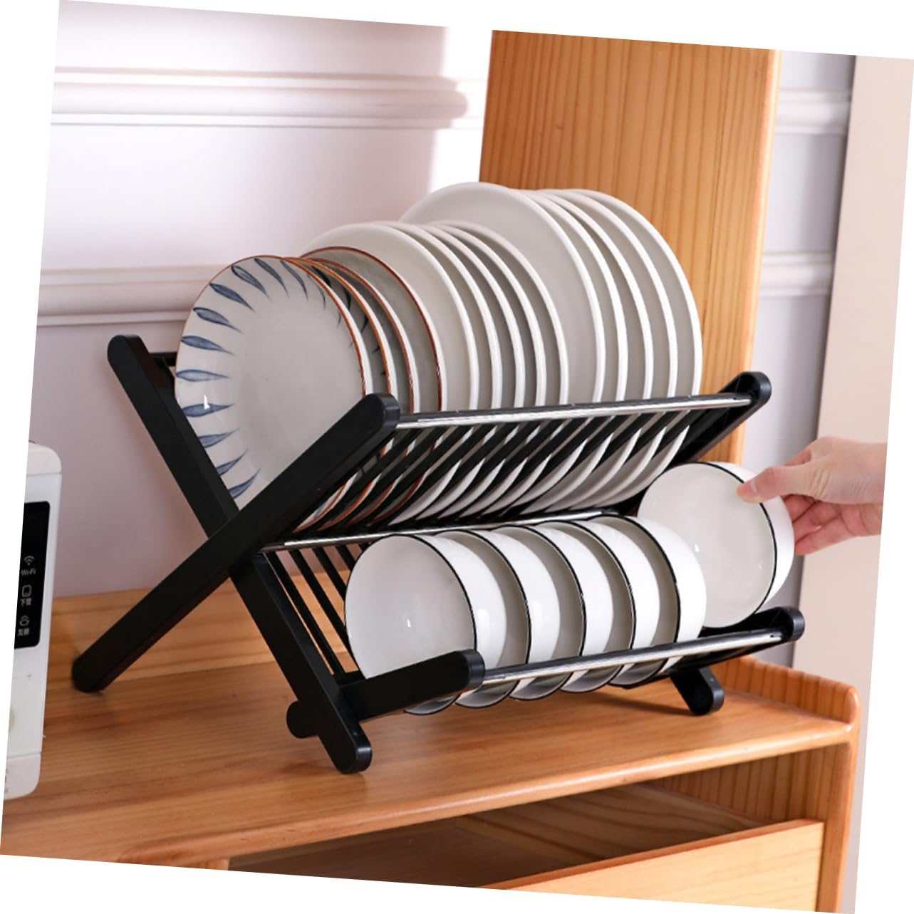 Alipis Sink Drying Rack Dish Drying Rack Kitchen Essentials Dish for Kitchen Counter