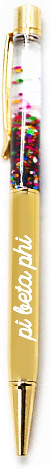 Pi Beta Phi Sorority Glitter Pen Set