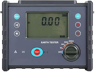 JF-XUAN FR3010 Digital Ground Resistance Tester Earth Ground Voltage 600V Resistance Tester