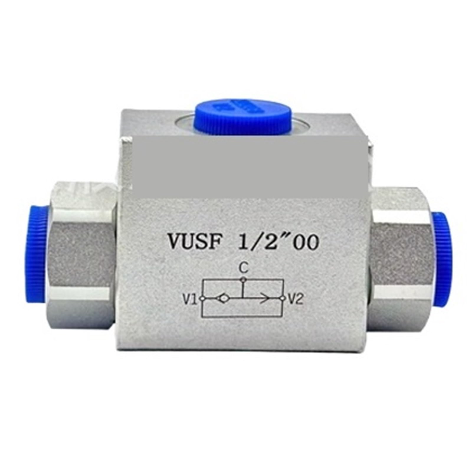 Vanne de navette hydraulique VUSF-G3/8 G1/4 G1/2 grand débit trois voies