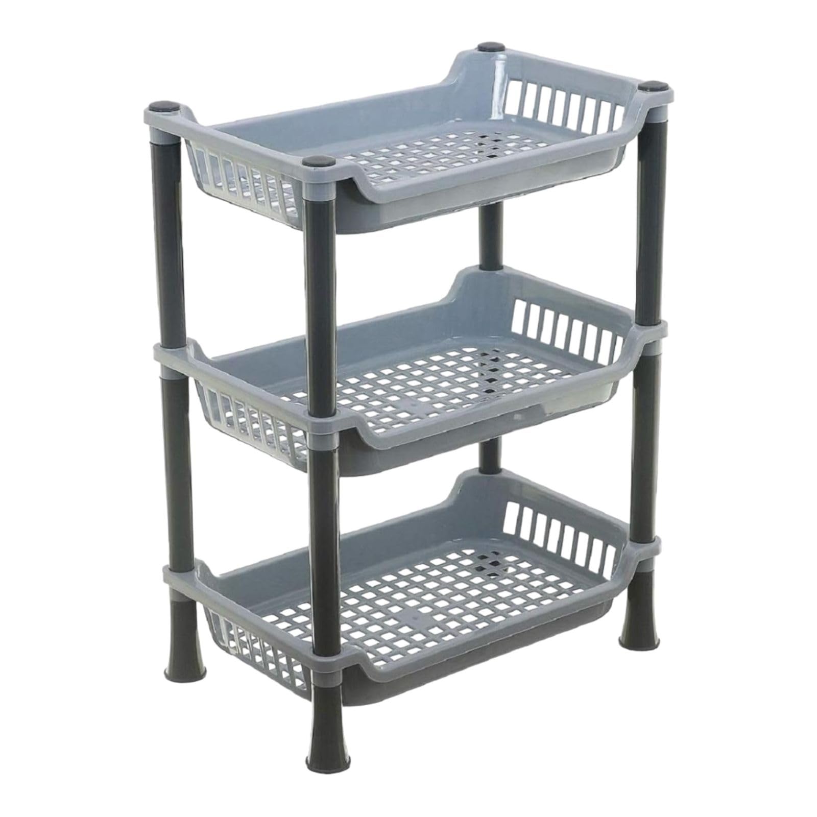 RUDRA INDUSTRIES VEGETABLE STORAGE RACK FOR KITCHEN,HOME STORAGE RACK, VEGETABLE STORAGE BASKET (1PC) (grey n) (B0DF1G9P5D) Amazon Price History, Amazon Price Tracker