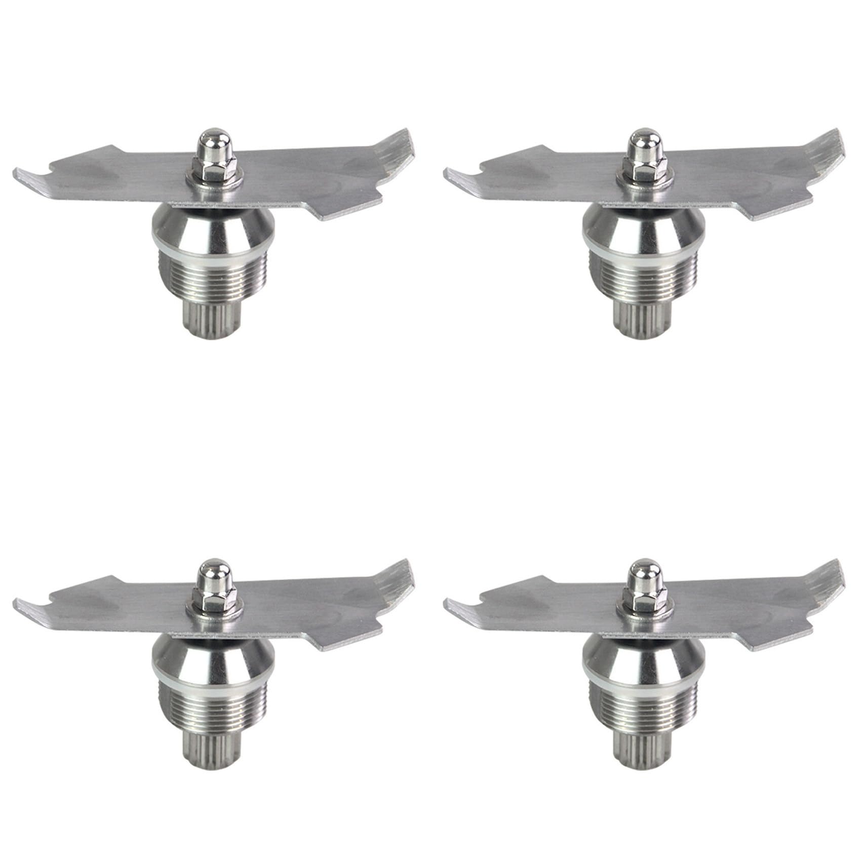 Hndhbfgrt 4X Replacement Stainless Steel Blender Blade Assembly for 015990 Blender 64 Oz and 32 Oz Containers