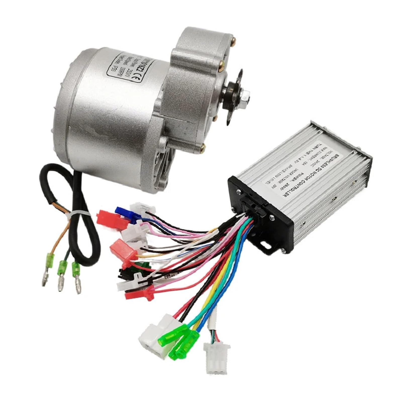 Moteur électrique MY1016Z à engrenages 36V pour un couple optimal sur vélo modifié