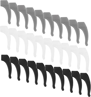 15 Pairs Eyeglass Ear Hooks Silicone Glasses Retainer Eyeglass Accessories Glasses Ear Hooks Glasses Retainers Glasses Ear Grips Small Ear Hooks Non-slip Cover Anti Drop