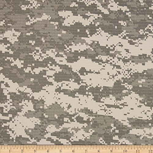 Organic Cotton Ripstop Army Combat Uniform, Fabric by the Yard