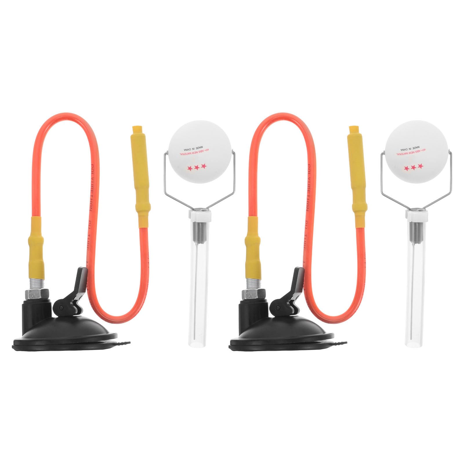 2 Piezas Entrenador de Ping Pong con Ventosa para Práctica