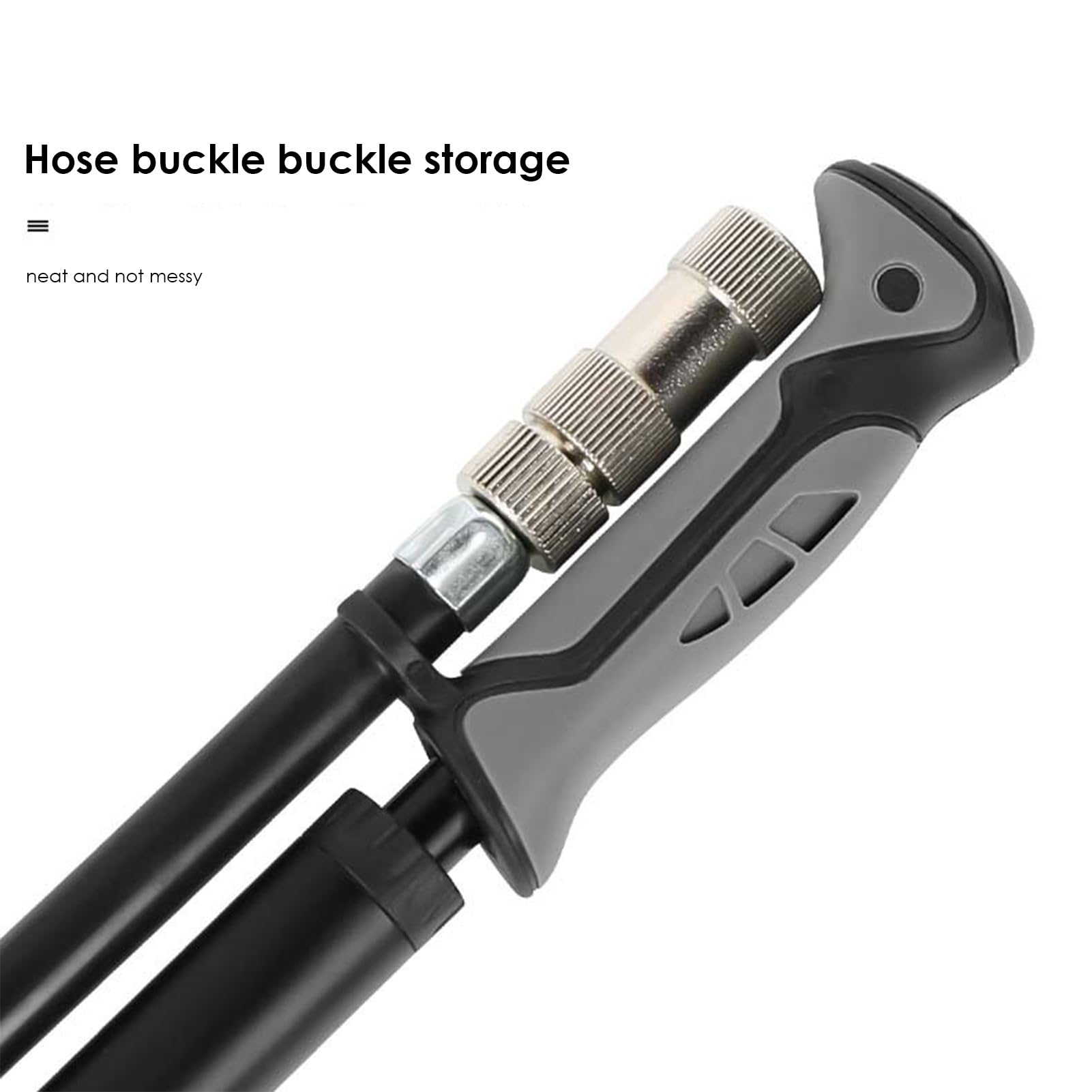 Pompa manuale per gonfiare pneumatici, portatile, universale, pompa Schrader con valvola Presta, pompa per bici da strada e mountain bike