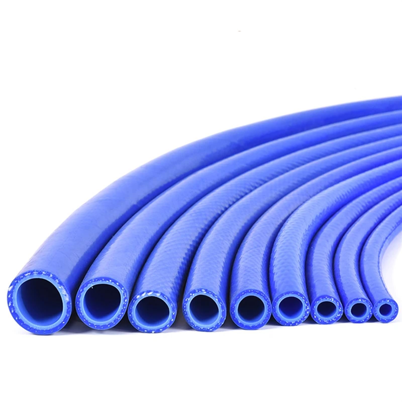 Tubo de Goma Manguera de silicona de 1 m/juego con diámetro interior de 6-50 mm, resistente al calor, de alta presión, for cilindros de automóviles, tubo de vacío, manguera de goma de doble capa(ID 50