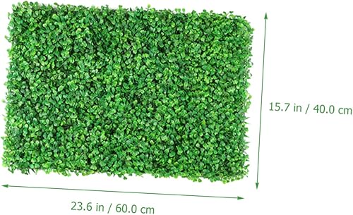 Miniatura 3 de Alfombra de área para exteriores, alfombras verdes, plantas de casa, césped artificial entrelazado, decoración de balcón, decoración de plantas de